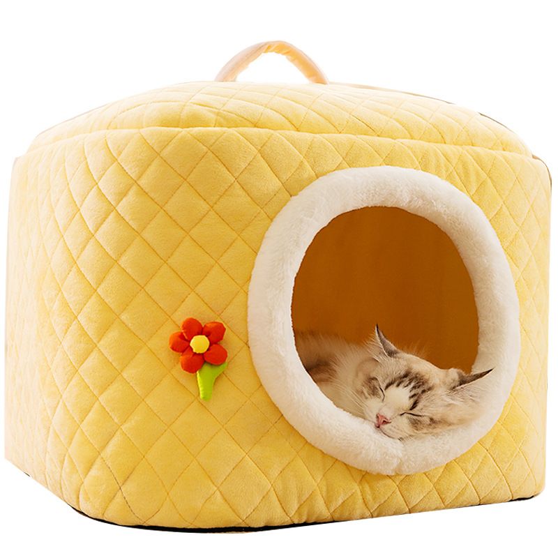 Winter Gbona Cat House ọsin itẹ-ẹiyẹ